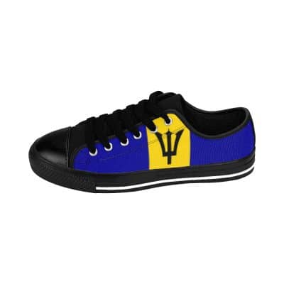 Barbados Flag Men’s Sneakers